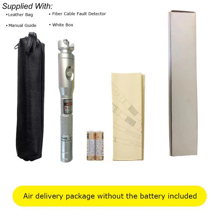 High Quality Red Light Pen FTTH Fiber Detector Optical Cable Visual Fiber Fault Locator