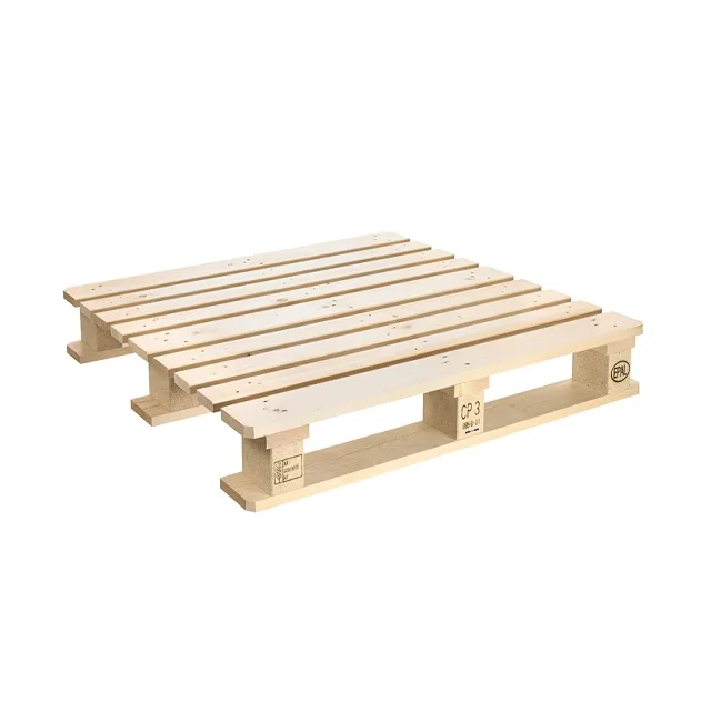 Cheap Price Wood Pallets Wood Pallet Europe Wood Storage Trays with Metal Handle