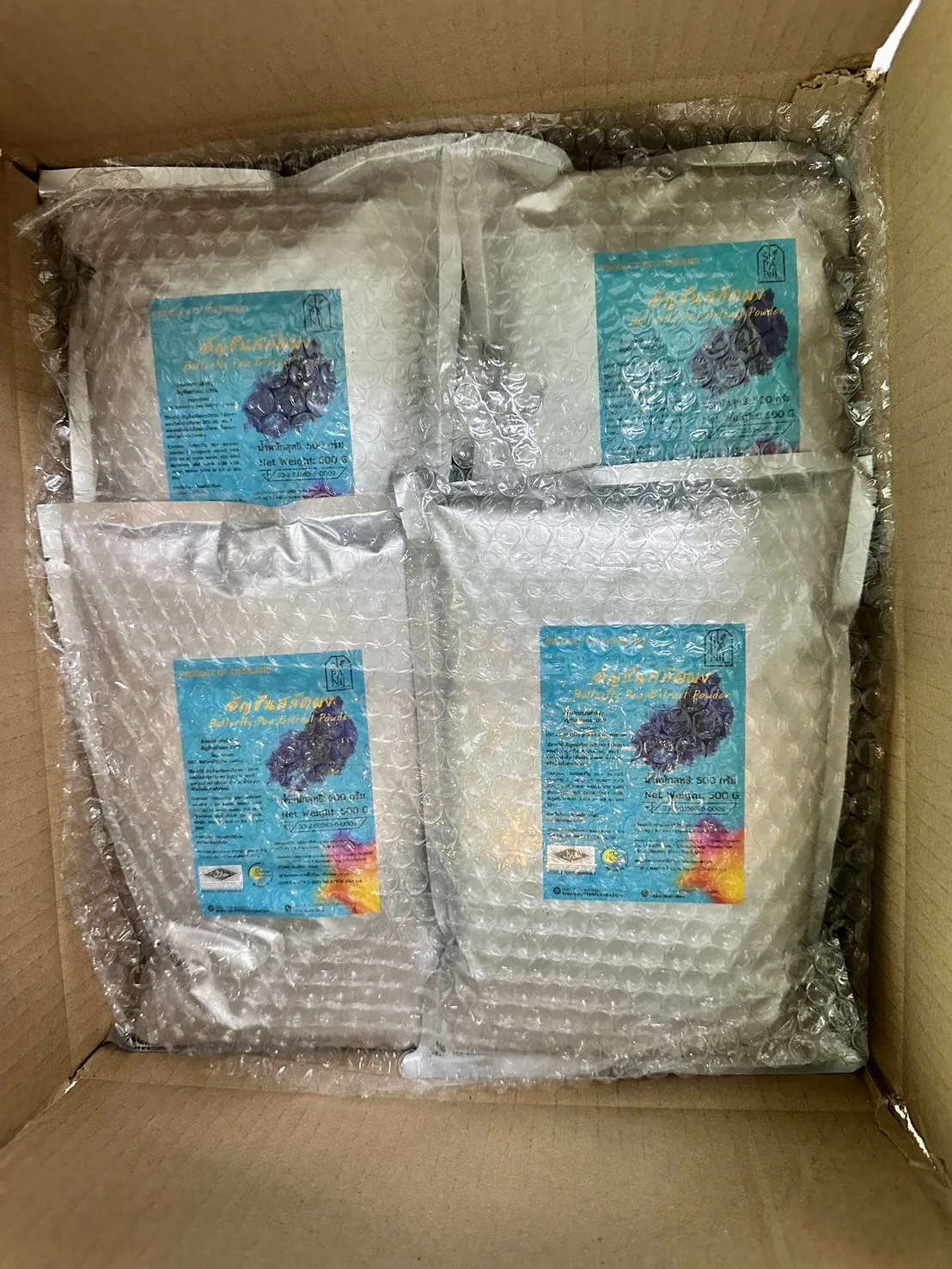 Supanij органический порошок с экстрактом гороха бабочки травяной Свежий сухой продукт лучшее качество из Таиланда оптовая продажа на экспорт 100% года