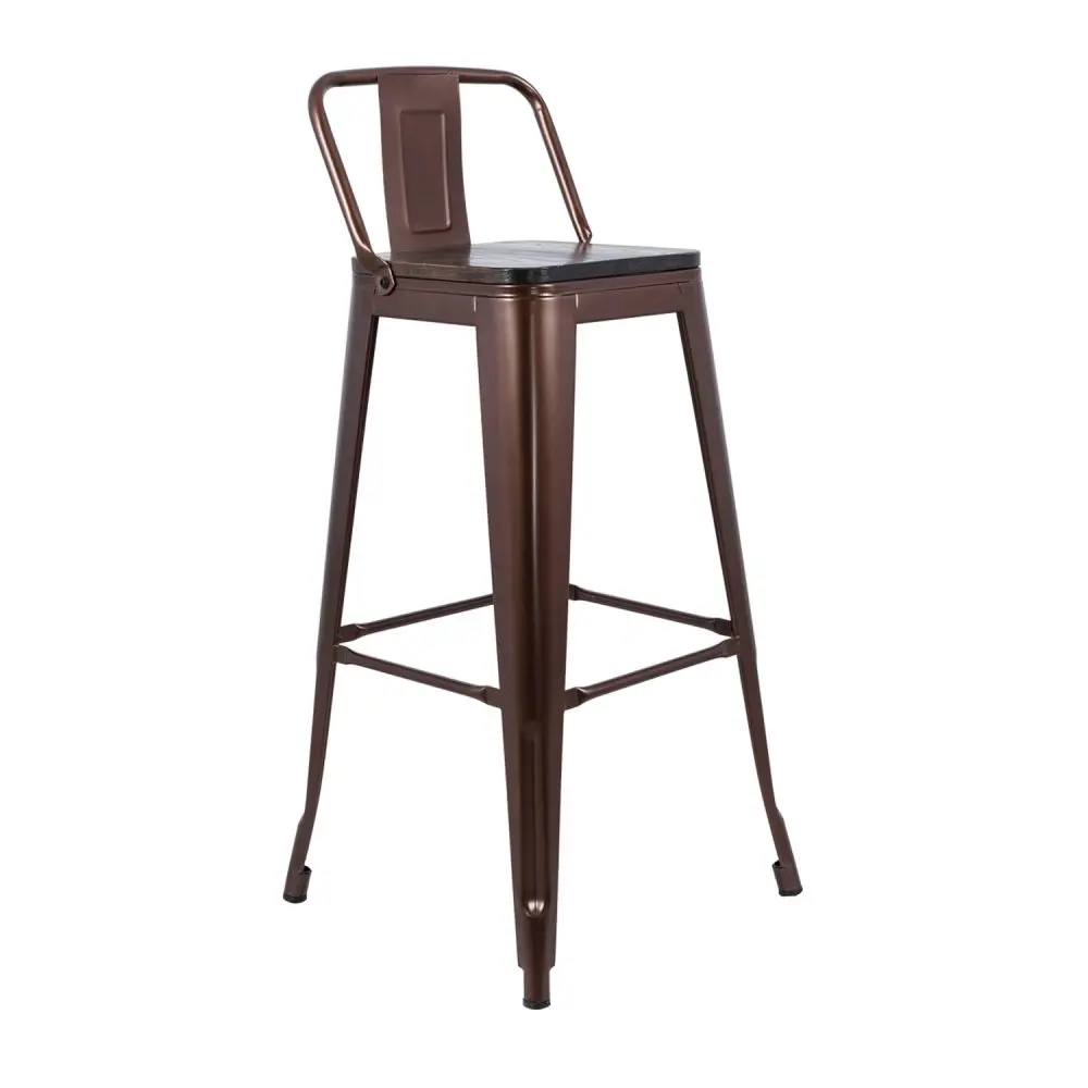 Vietnam Manufacturer Modern Design bar stool cafe bistro metal chair bar with footrest high quality