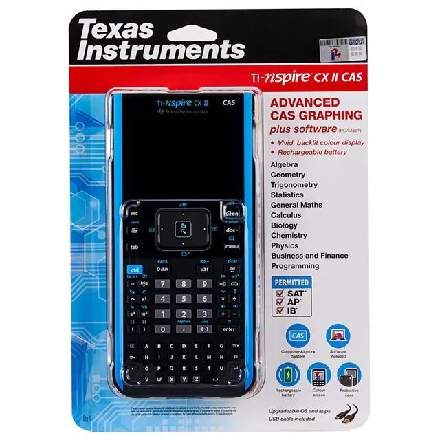 Бесплатная доставка на аутентичных техасских инструментах TI-Nspire CX II CAS Color Graphings калькулятор