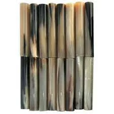 100% Buffalo and Ox Horn Solid Roll Best Quality Polished Horn Tips for Indian Handicraft Natural Horn Roll For Making Handle