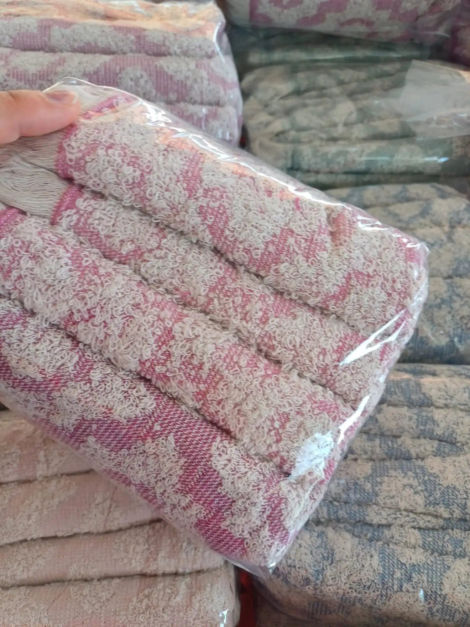 Хлопковое кухонное полотенце с цветочным узором