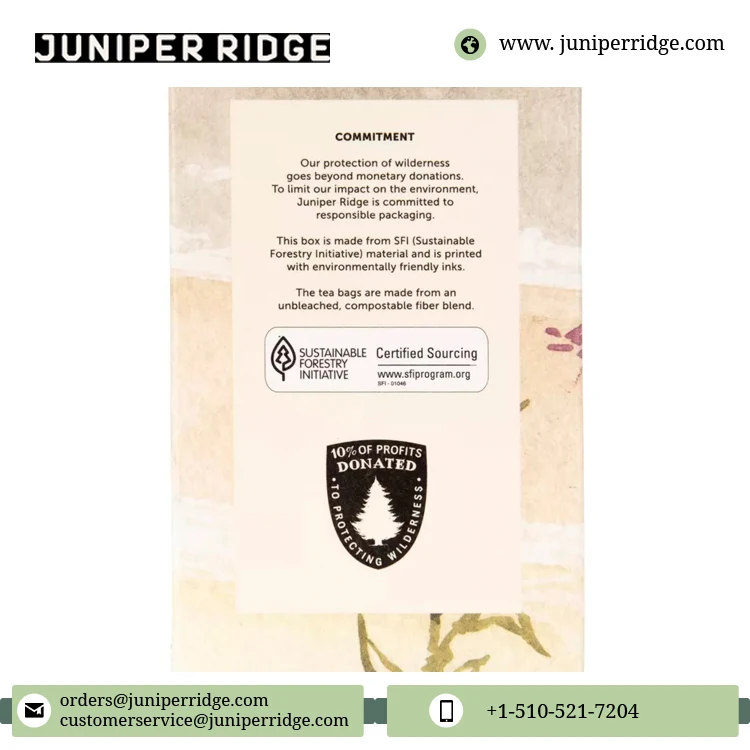 Wholesale Price Health Tea Hot Beverages Herbal Flavor Tea Best Quality Natural Yerba Santa Botanical Tea Bags for Sale