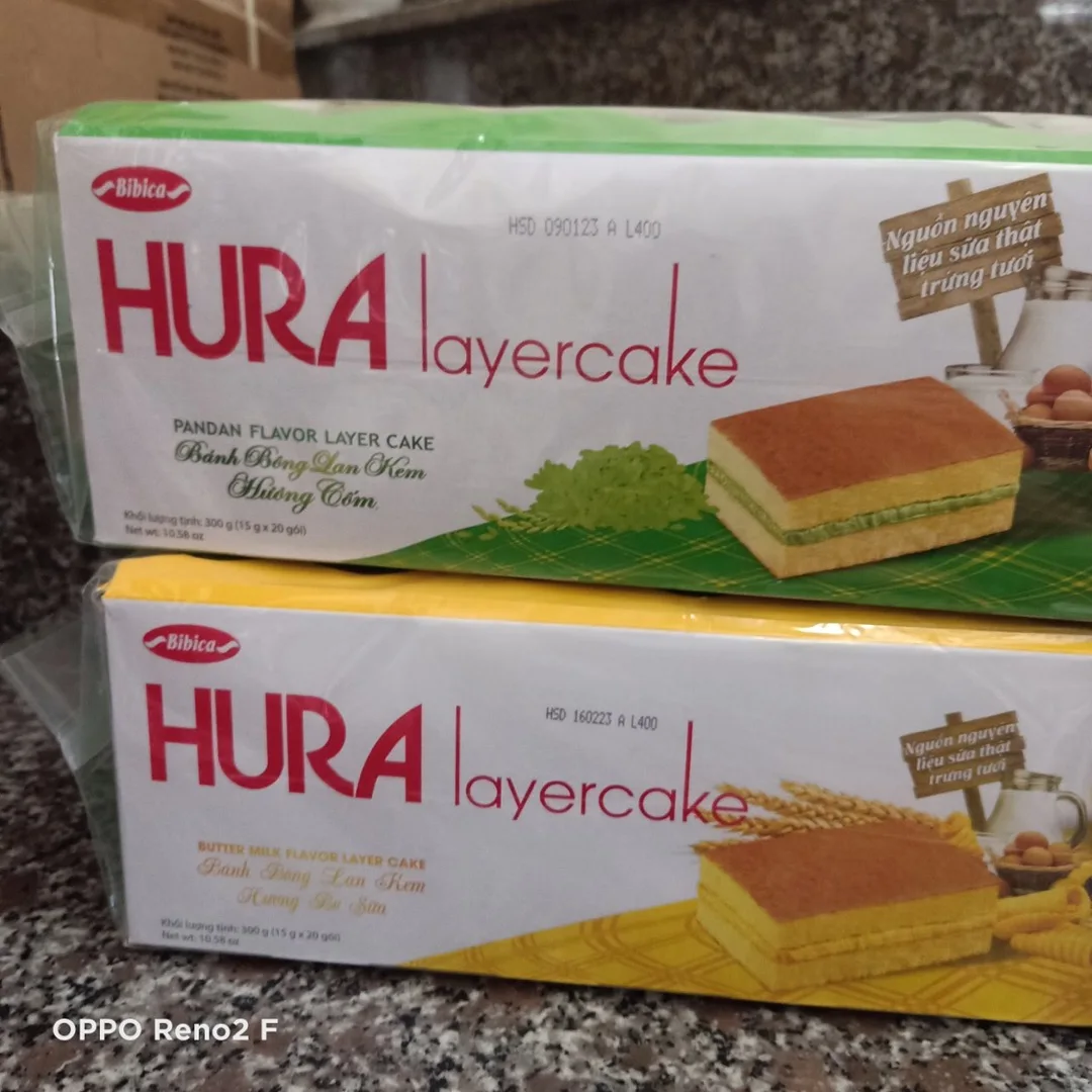 Butter Milk Hura Layer Cake in box 300g