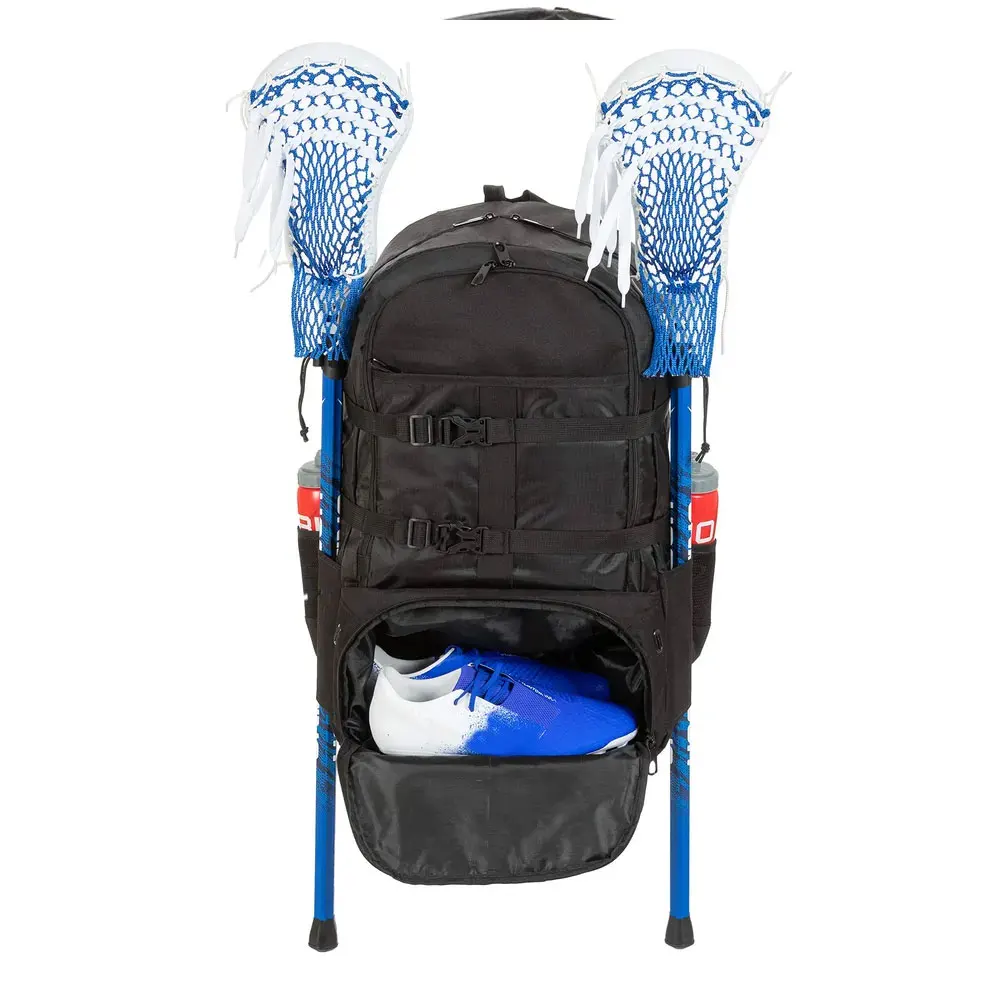 Field Hockey Sports Backpack Outdoor Lacrosse Equipment Bag with Stick Holder For Sports User