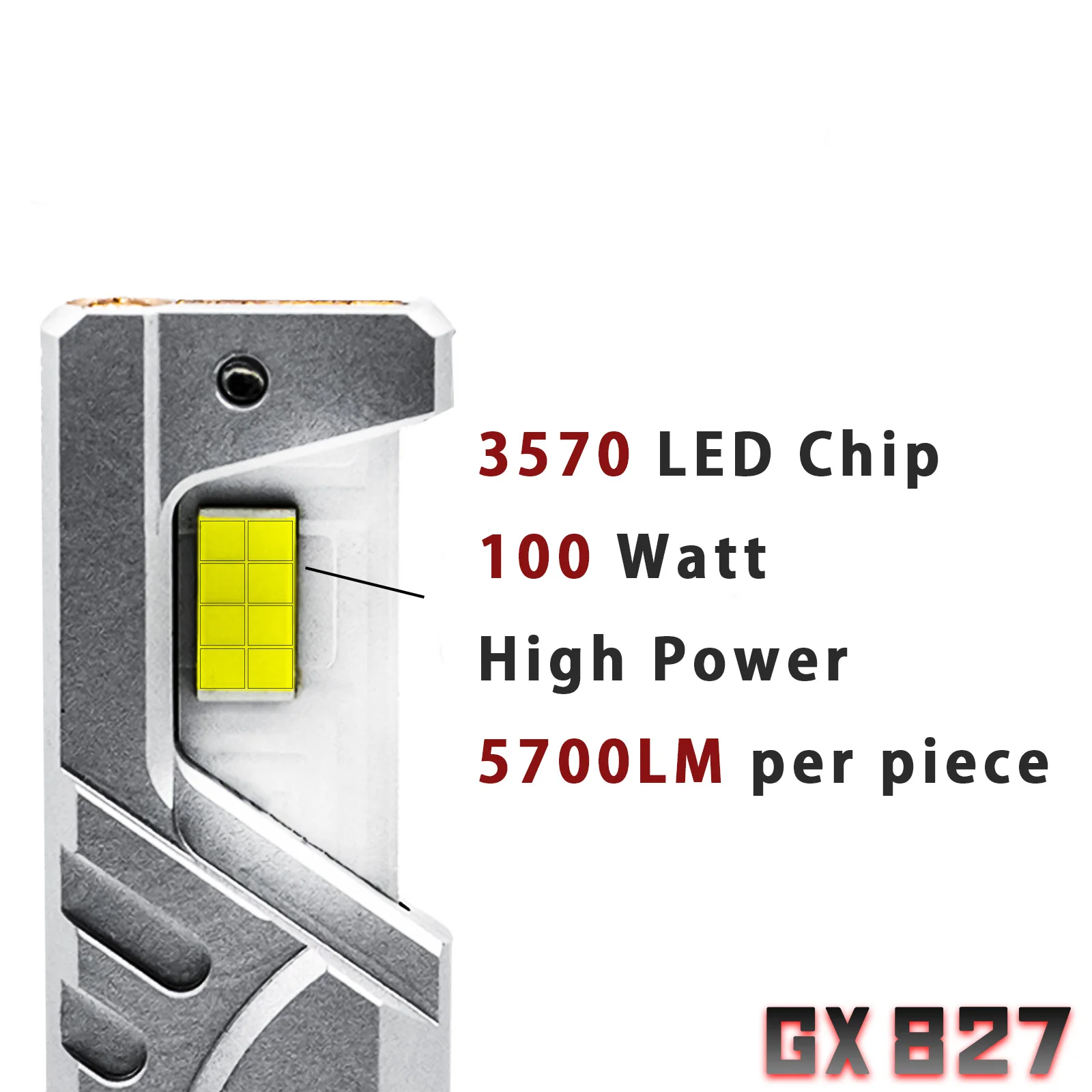 Супер яркие CSP 3750 Автомобильные светодиодные фары Противотуманные высокой мощности 100 Вт 10000LM белые 6500K автомобильные аксессуары IP68 12 В HYUGA