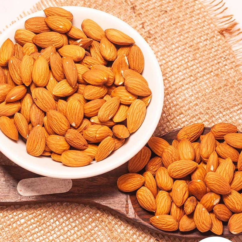Богатое питание органический миндаль миндальные орехи цена/миндальные ядра/миндальные оптом продажа