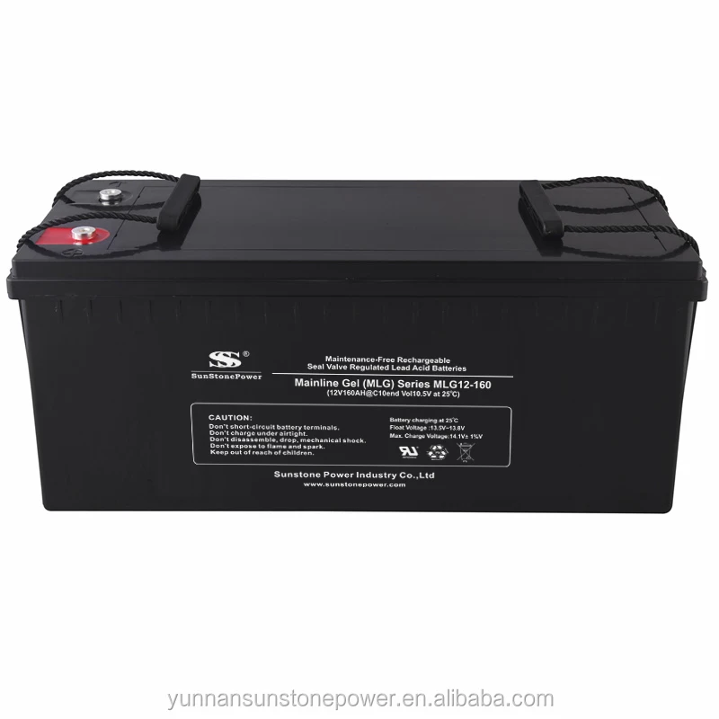 12V 135 amp deep cycle battery inverter for solar panel system