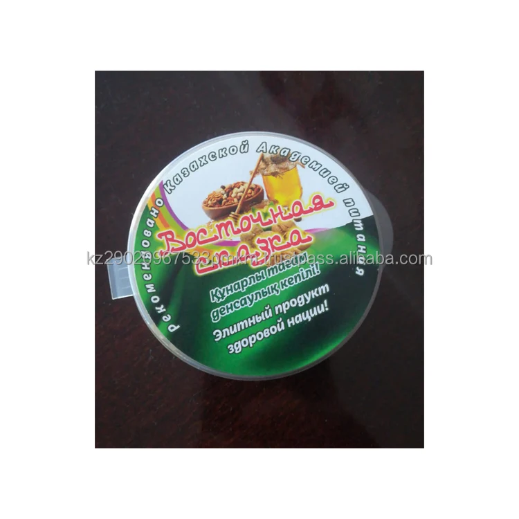 Honey with nut kernels 100% organic with nuts raisins and dried apricot good quality reliable supplier natural dessert honey