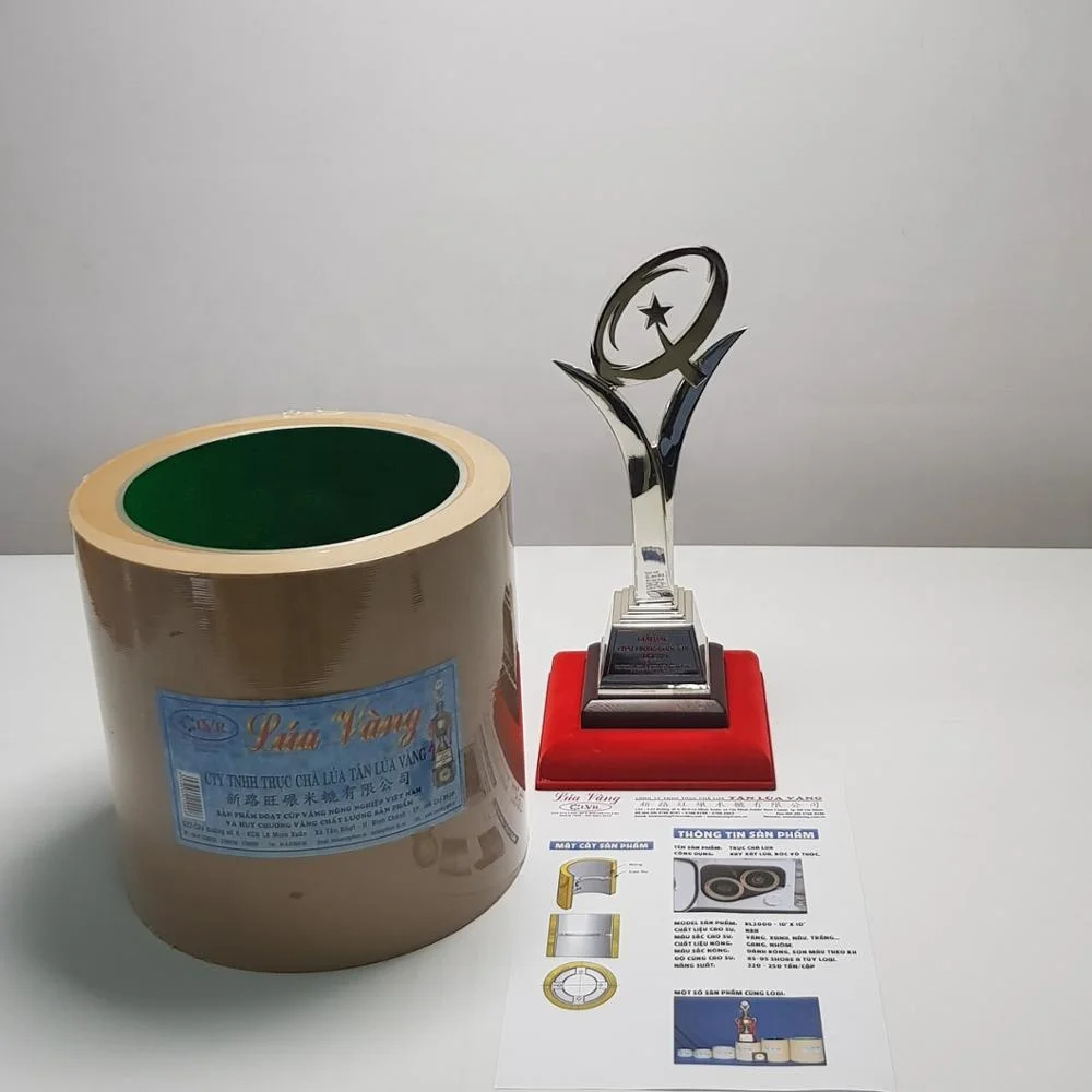 Best-Seller NBR Rice Mill Rubber Rollers 20', 14',10', 6' Rice Huller Parts Made in Viet Nam Moulding 85-95 Shore