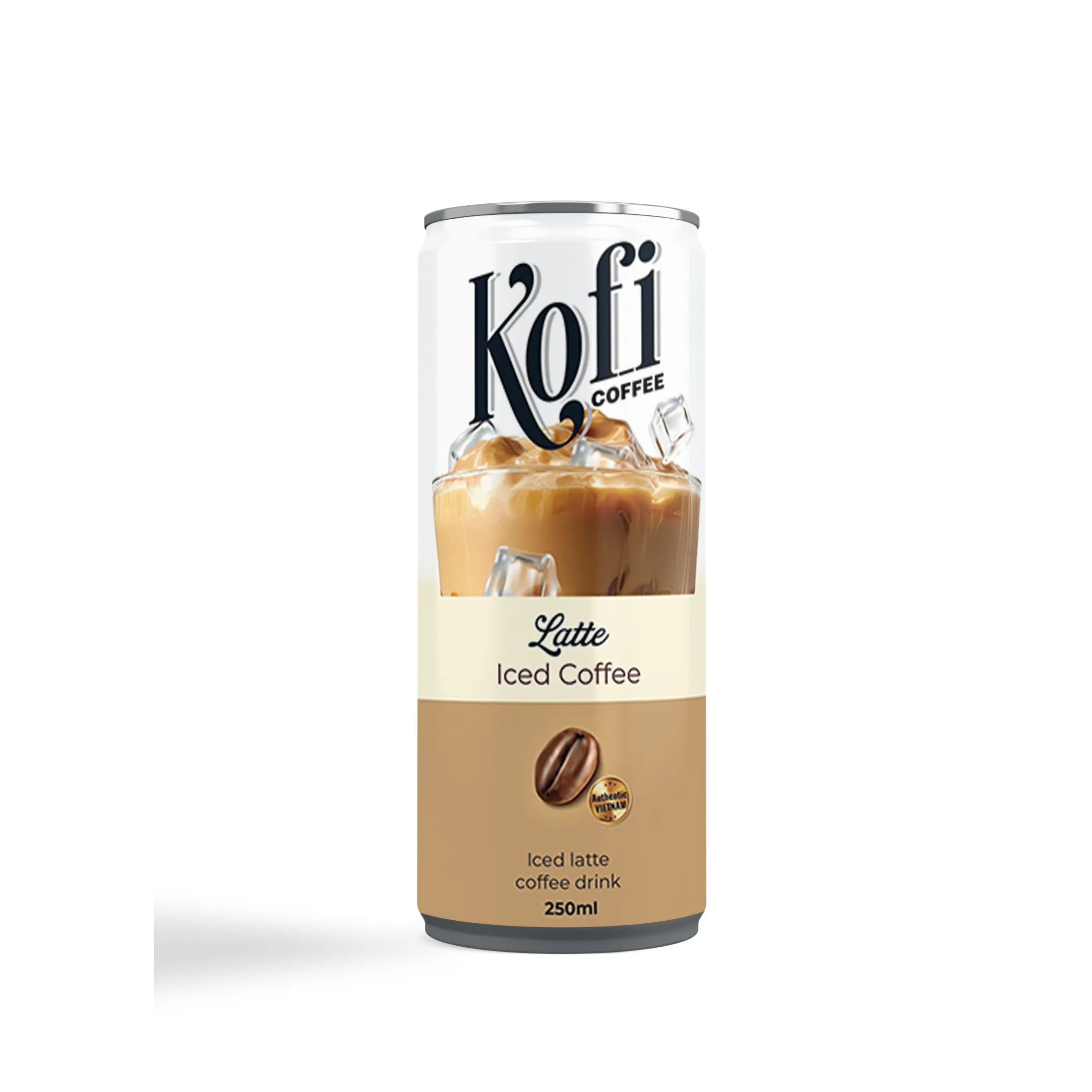 OEM Ready to Drink Coffee Canned Beverage with instant Espresso Cappuccino Latte Mocha Flavors