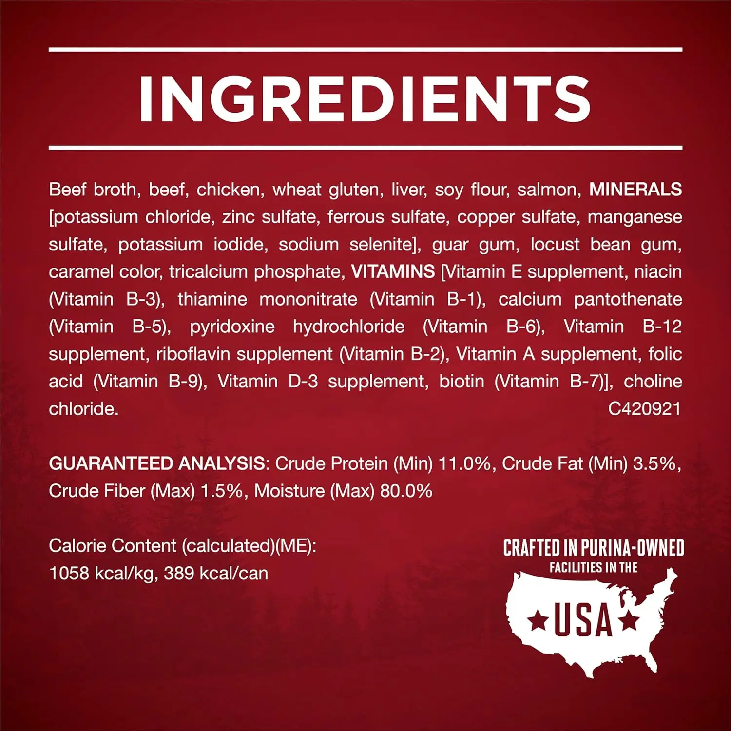 True Instinct Wet Dog Food High Protein Tender Cuts in Beef and Wild-Caught Salmon Gravy Canned Wet Food for Dogs