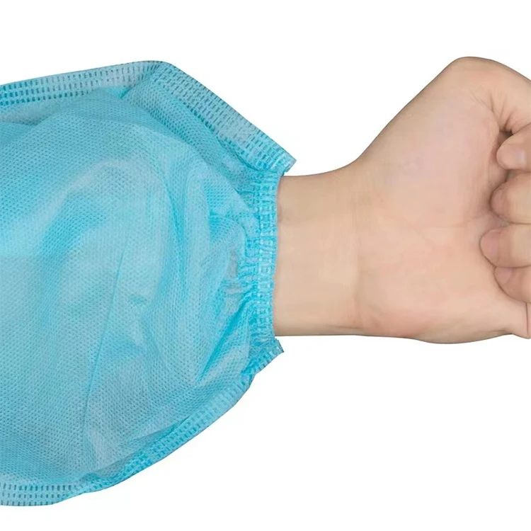 Disposable PP SMS Sleeve Cover Plastic Nonwoven Sleeve Oversleeve Arm Cover