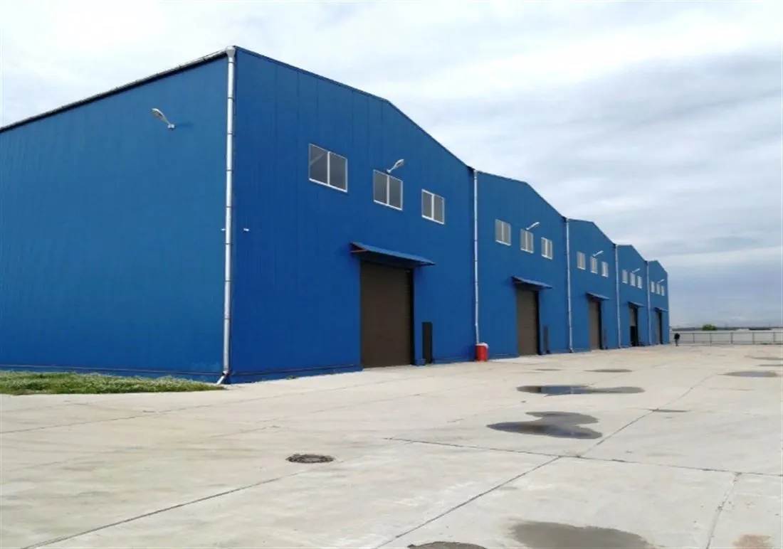 High Quality Prefabricated Warehouse Construction Industrial  Workshop metal Frame steel Hangar Shed Construction
