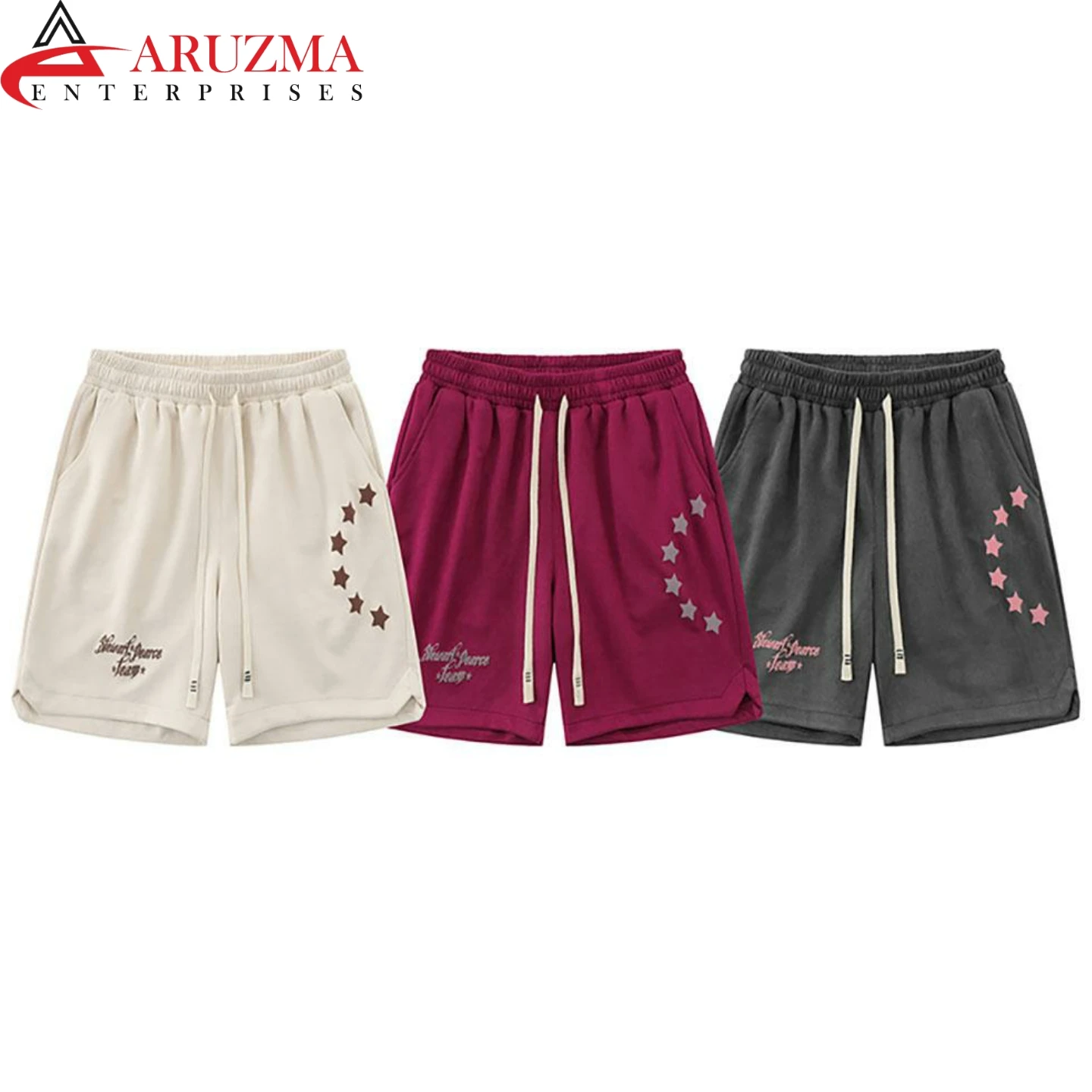 OEM Shorts Mens 3D Printing Shorts Hot New Casual Print Customize OEM French Terry Technics Logo Layer Style Time Lead Fabric