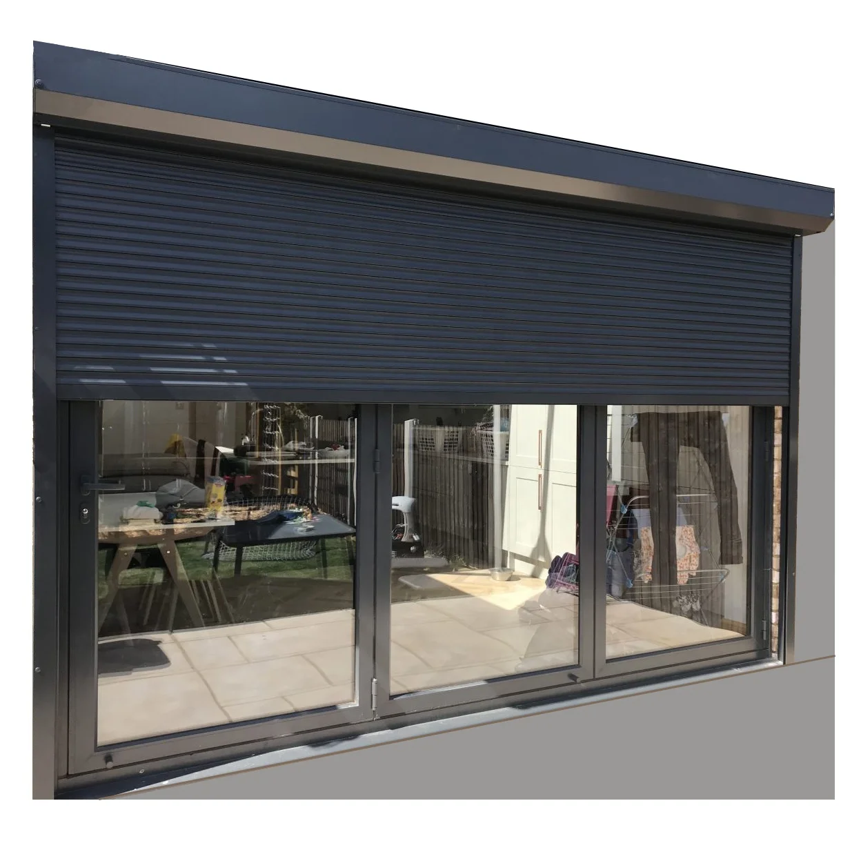 New Roller Shutter Electric Aluminum Doors and Windows Manual Rolling Top Door 9x8 Automatic Insulated Metal Steel Modern