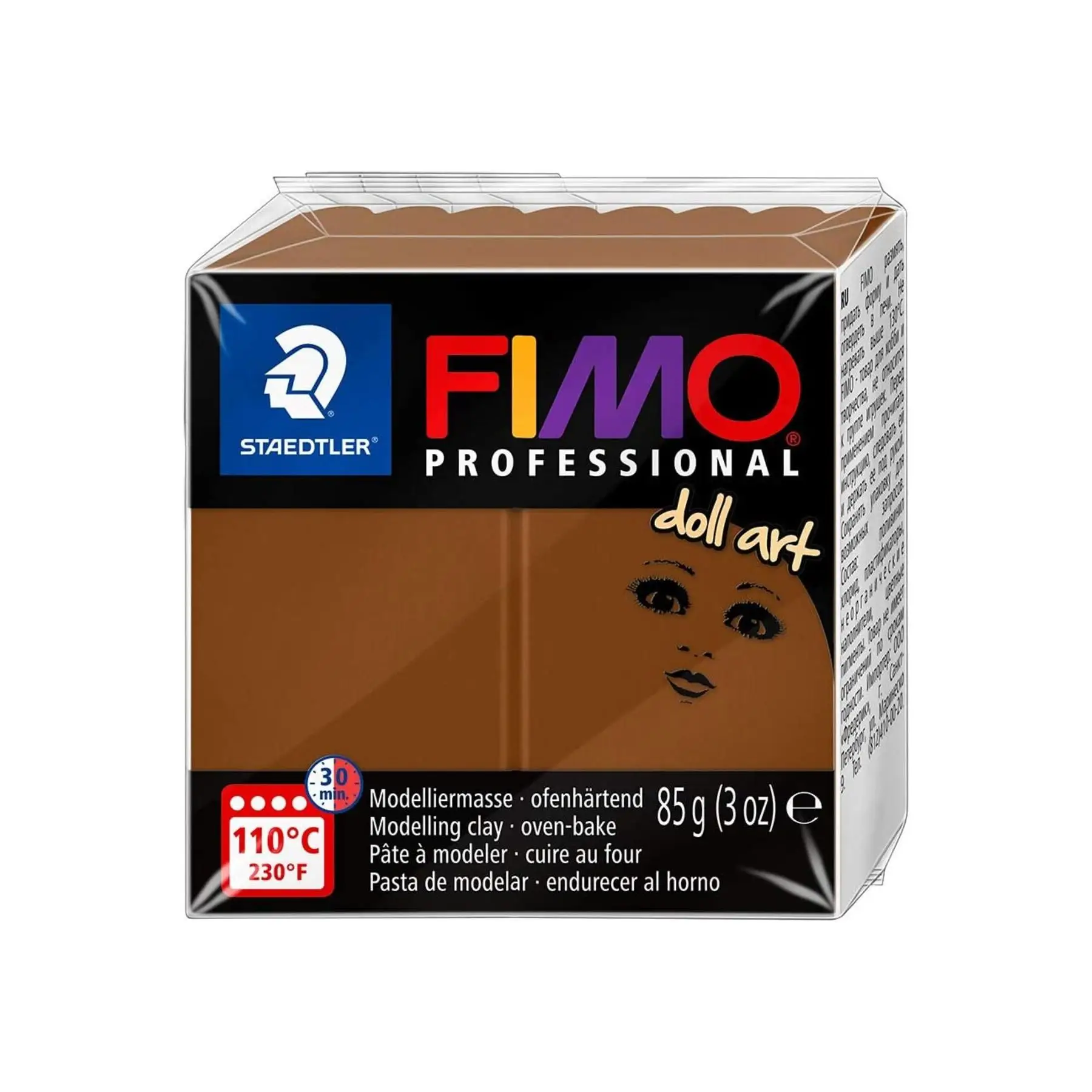 Профессиональная Полимерная глина Fimo кукла 85 гр модельная нуги