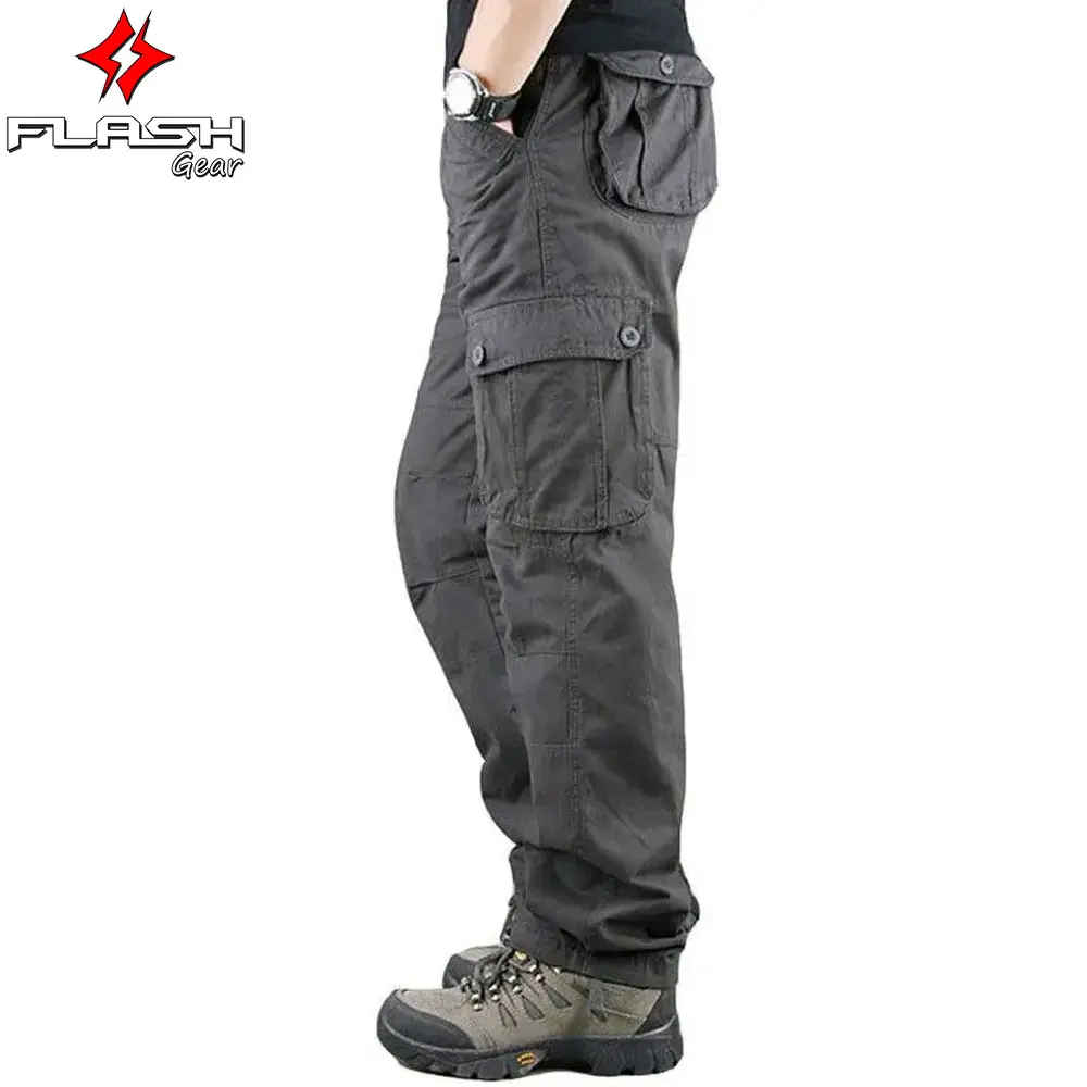 Tactical Cargo Pants Men Cotton Outdoor Work Trousers Big Size Hombre Camo Hiking Pants Durable Overalls Outdoor Adventures