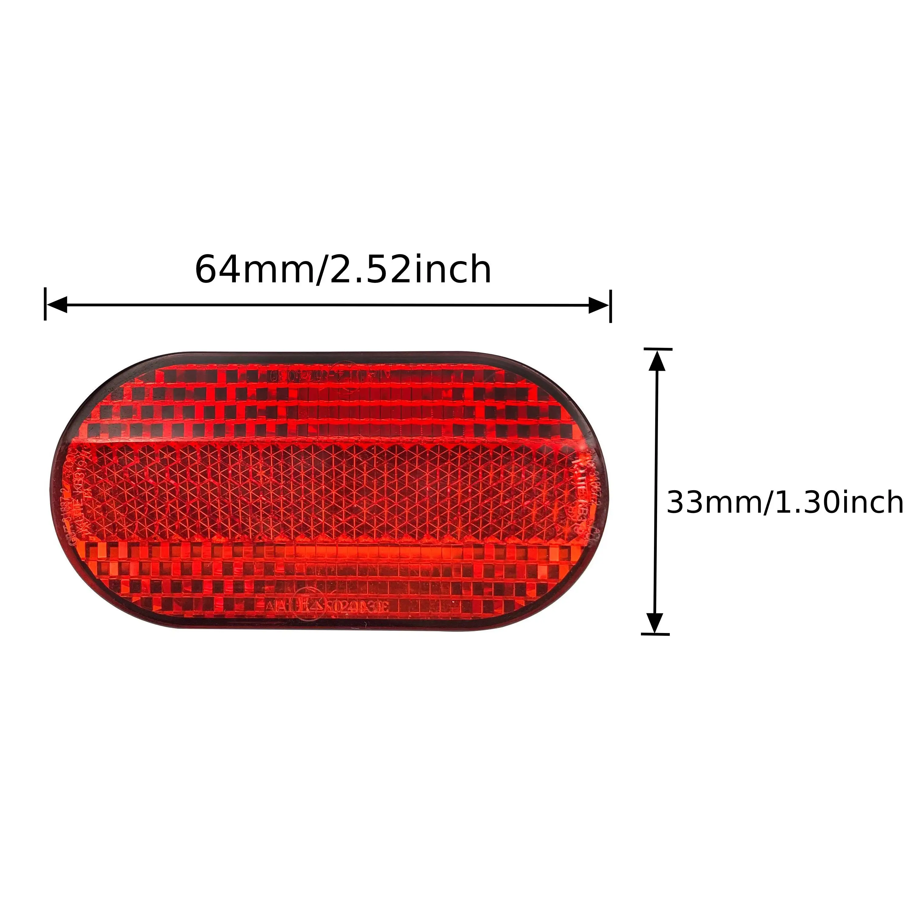 bicycle reflector front rear bike reflector