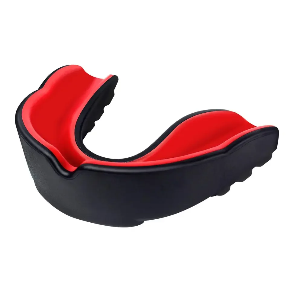 Wholesale Mouth Guard Training Protection Equipment Boxing Sports Mouth Guard OEM Double Color Mouth Guard
