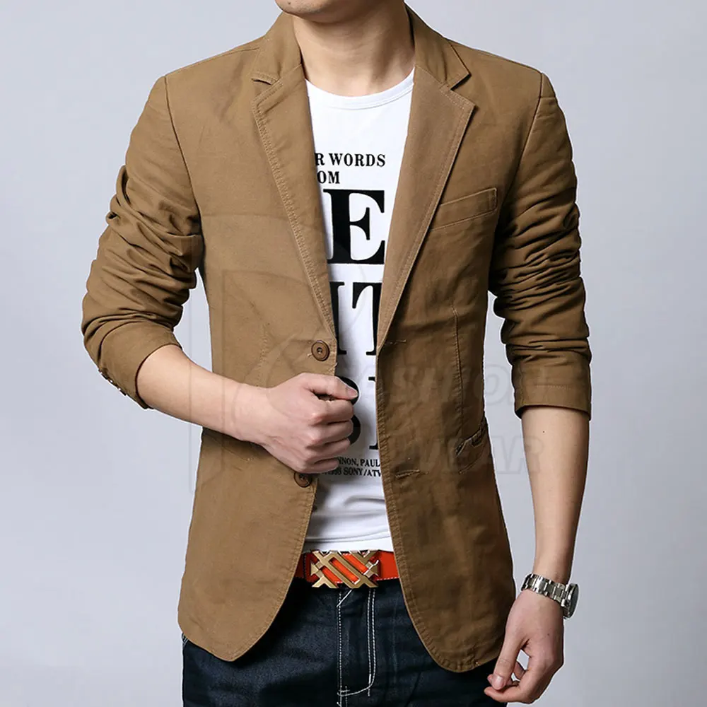 High Quality Men Slim Fit Office Blazer Suit Fashion Men Custom Design Blazers