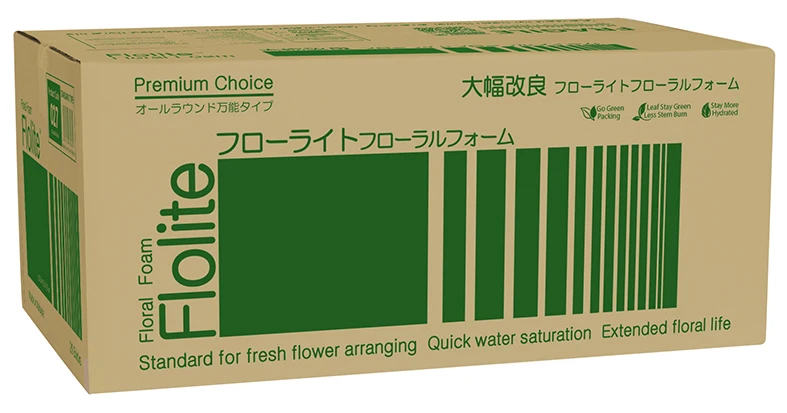 High Quality 100% Wet Foam Absorbent Floral Foam Flower Foam From Malaysia