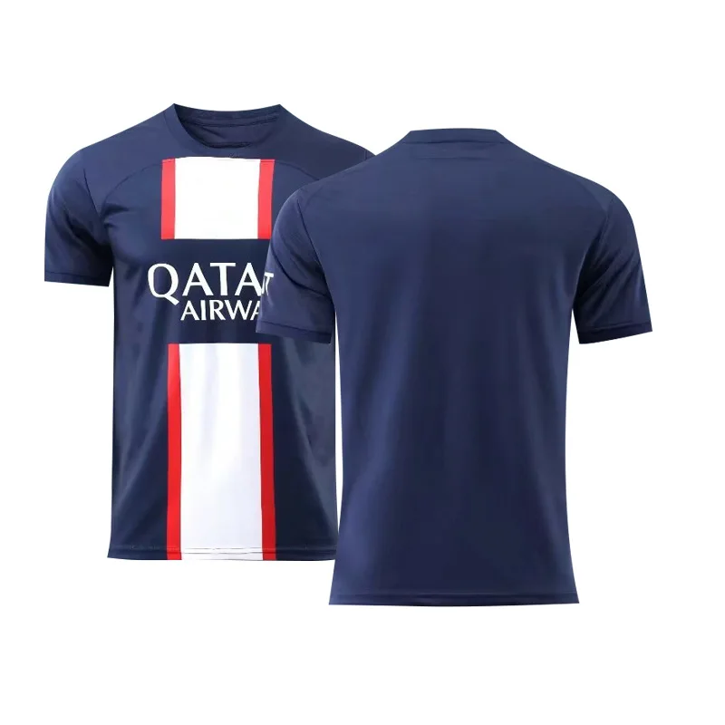 new 2022 2023 paris football Jersey away white messi soccer shirt mabppe tops fan edition