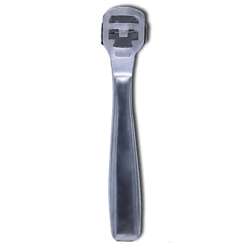 Callus Remover Feet File Scrubber Dead Skin Callus Corn Cutter Metal Handle Stainless Steel Callus Corn Cutter