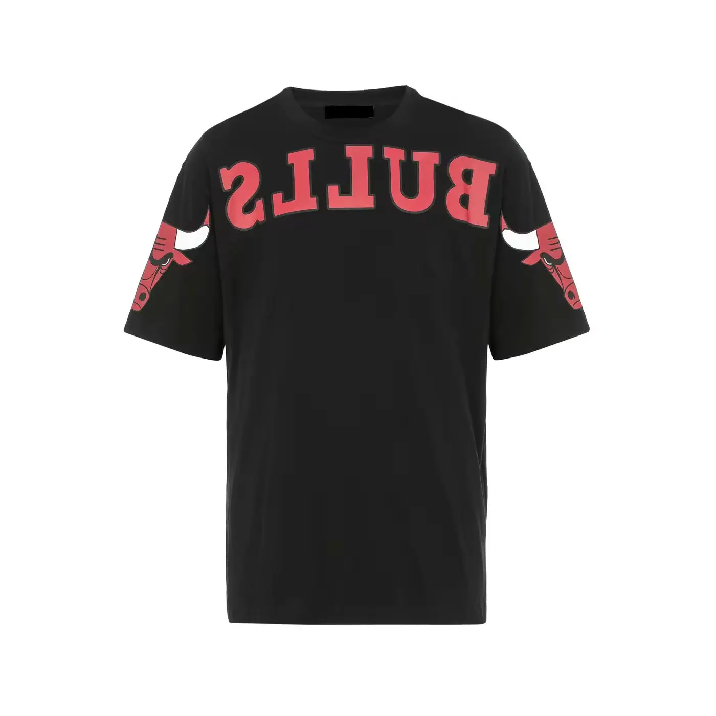 Custom Made Men High Seller Bull Word Printed T Shirt