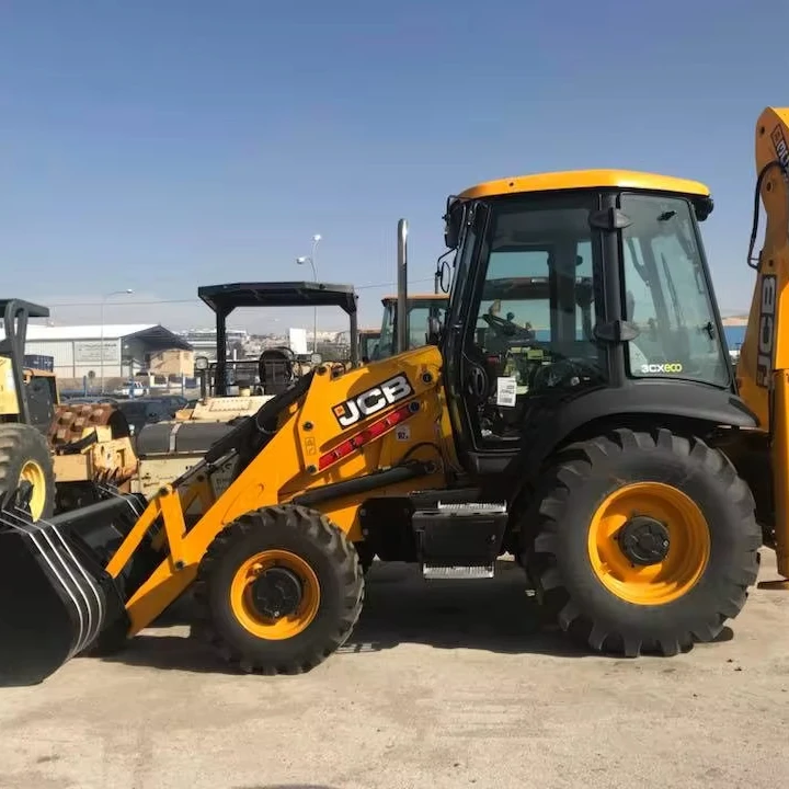 Construction Machinery 4WD JCB 4CX 2 Ton Backhoe Loader Japan Made 4x4 Wheel Drive JCB 3CX Front Wheel Loader