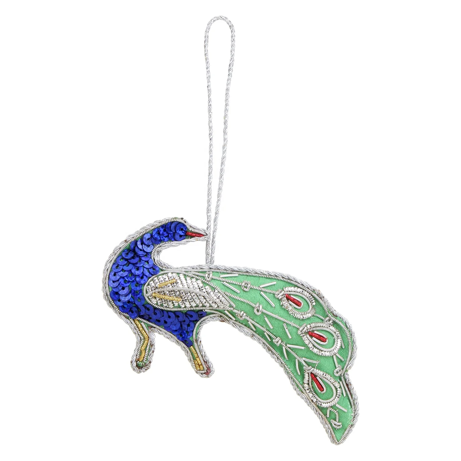 Handmade Handcrafted Embroidered Beaded Velvet satin Christmas Decorations Cross Santa  Socks   Black Horse Elephant  Customized