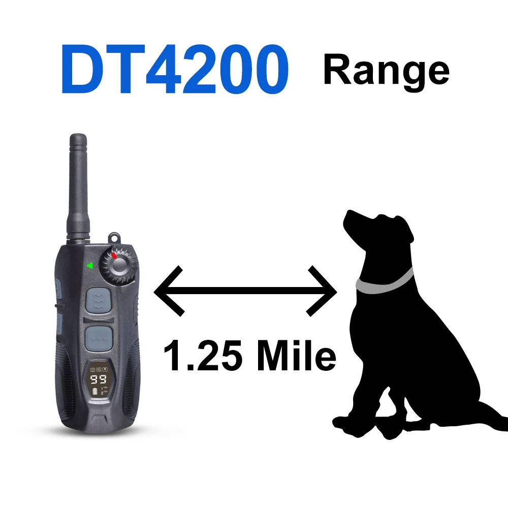 2023 top seller Dog Training Collar Shock Collar for 2 Dogs with Remote Range 1.25M|Beep Vibration and Shock Adjustable