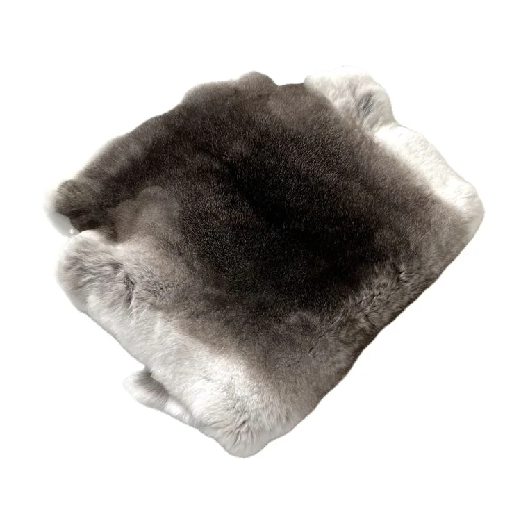Hot Sale Factory Direct Sale Genuine Chinchilla Skin Rex Rabbit Fur