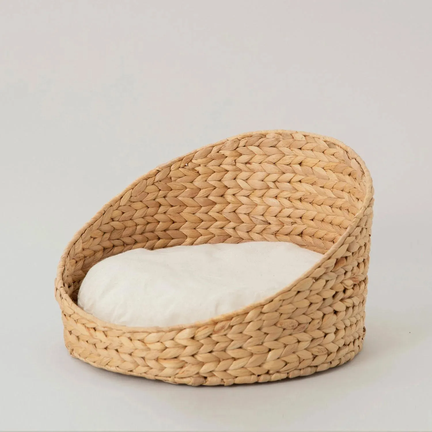 Water Hyacinth Cat Pet House Seagrass Ped Bed Basket for Dogs and Cats pet bed house best price gift for pets