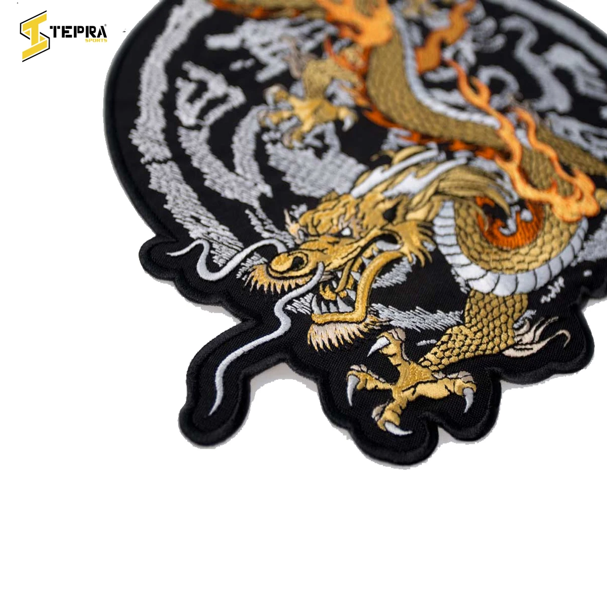 Индивидуальная многоцветная вышитая нашивка от Tepra Sports оптом для изготовления собственной одежды в форме цветов