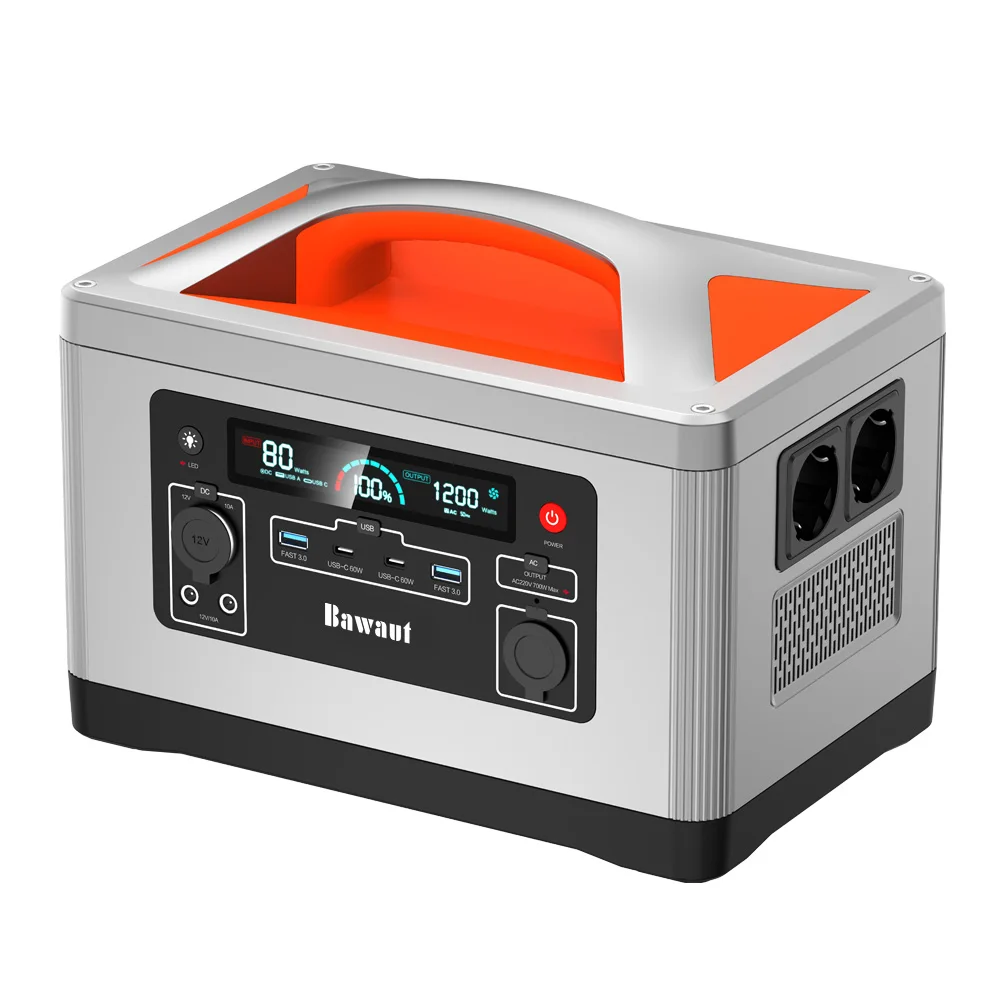 1200W tragbares Kraftwerk Power Station For transformer tire inflator car air compressor