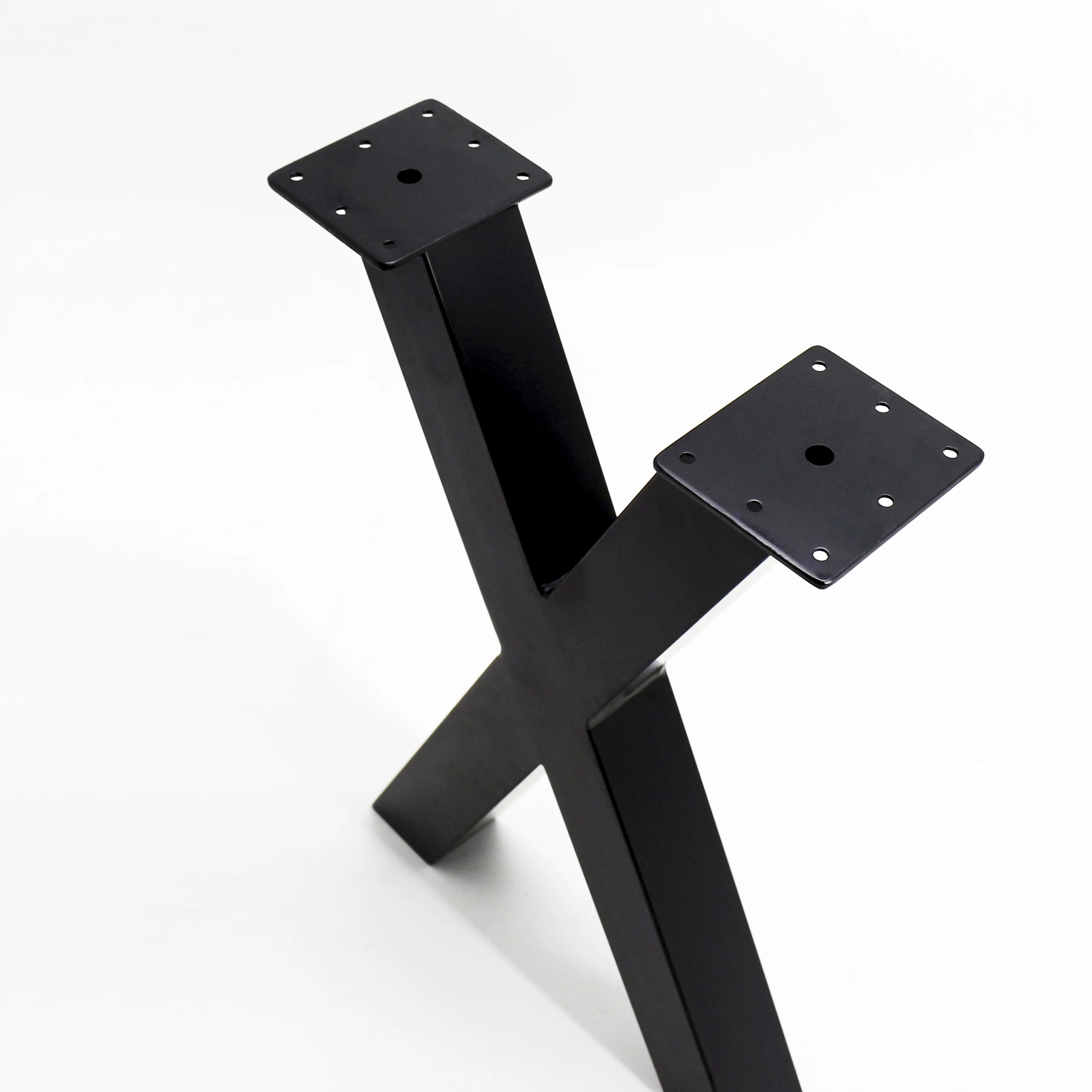 Industrial Metal Iron Bar Home Desk A Shape Leg Coffee Table Foot Frame Support Conference Furniture Leg