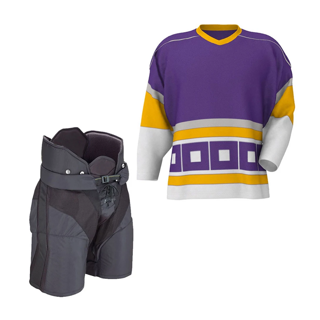 Custom Sublimated Heavy Polyester Number Team Name Ice Hockey Custom Made Professional Ice Hockey Jersey