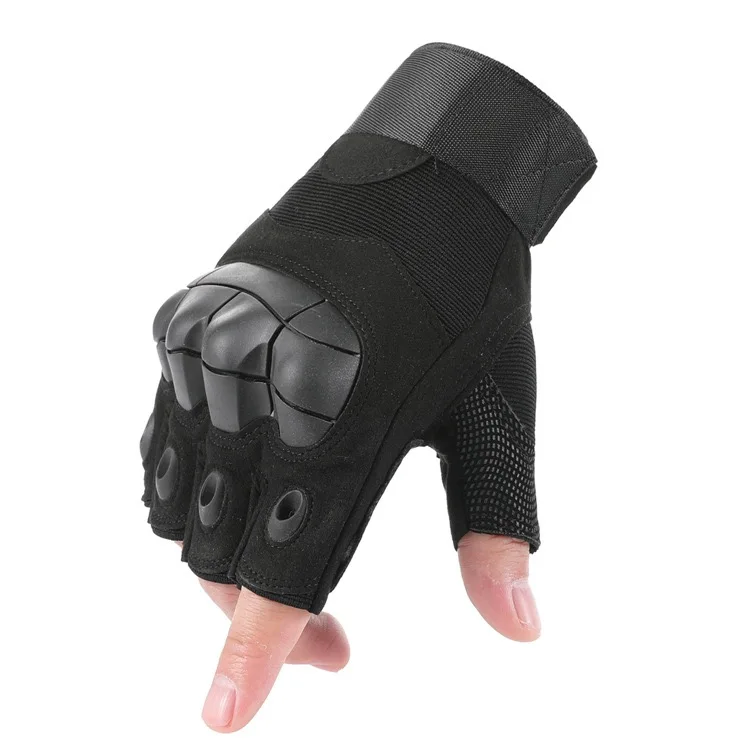 High Performance Half Breathable Tactical Glove for Cheap Industrial Hand Protection Work