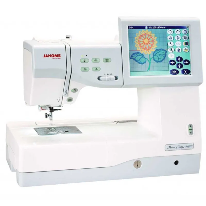 Доставка на порог для высококачественной 11000 Janome Memory demory Special-швейная и вышивальная машина