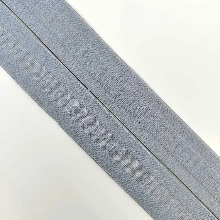 4 Day Sample Delivery Elastic Band  Elastic Edge Band Embossed 3 d Elastic Hairband for Sportswear