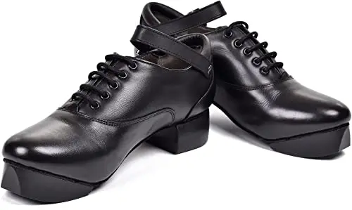 The Classic Range of Super Soft Leather Hard Shoes for Irish Dance Jig/Wholesale new design low price hard shoes
