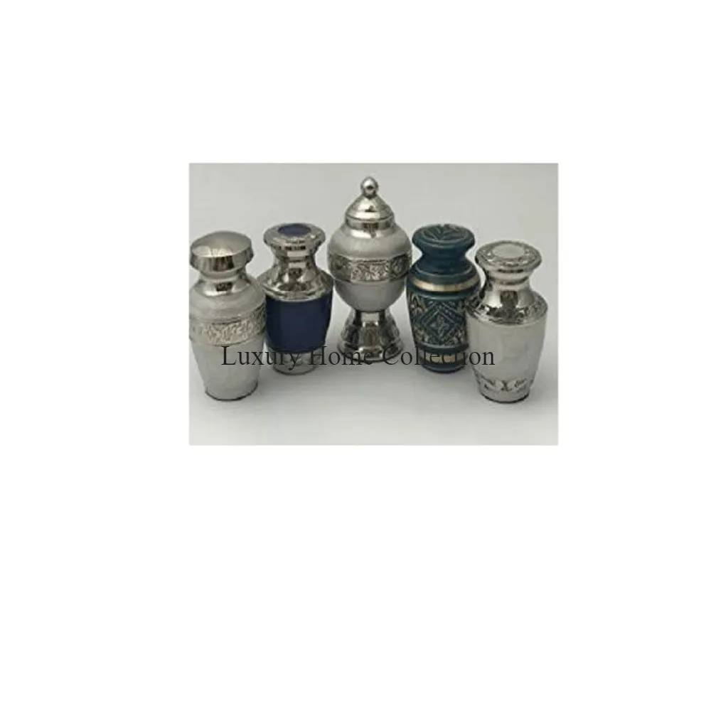 Different Design Metal Creative Urns For Storage Ashes Minimalist Small Design Latest Arrival Funeral Supplies In Lowest Price