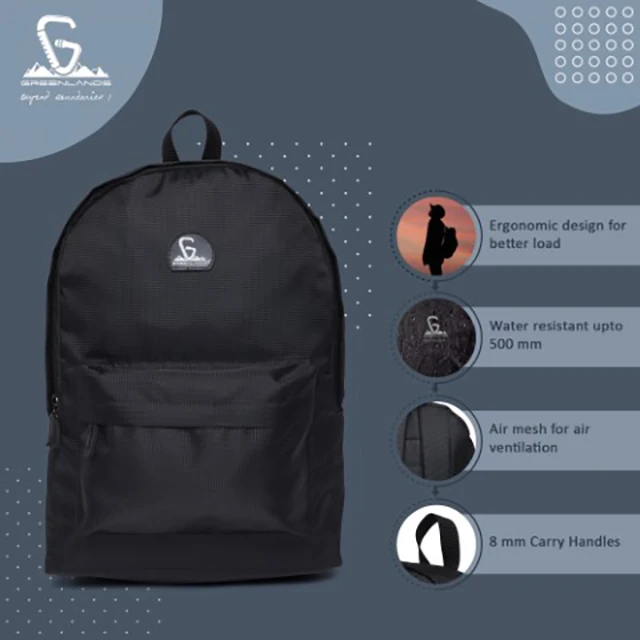 Wholesale Custom Multifunctional 27 Lt School Bag Books Carry Backpack for boys and girls Water Resistant Double Zipper Backpack