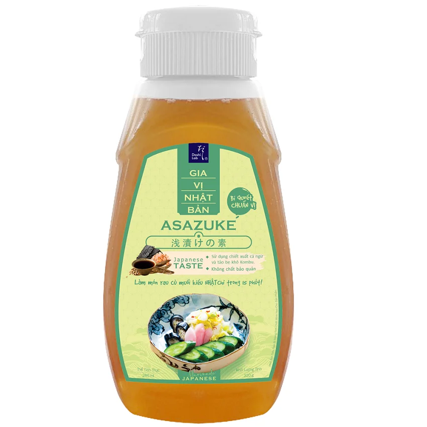Vietnam Produced Japanese Marinade Sauce Asazuke Seasoning Sauce For Vegetables And Meats With Good Quality