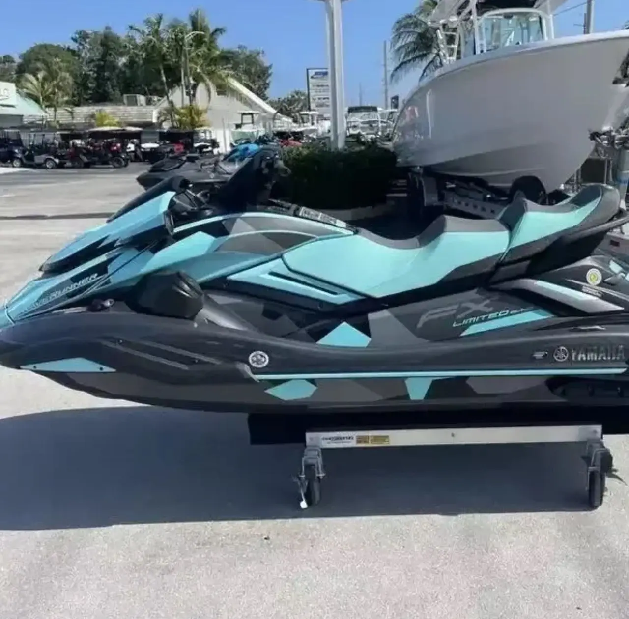 Аутентичный yamahs FX Cruiser SVHO с наддувом waverunner