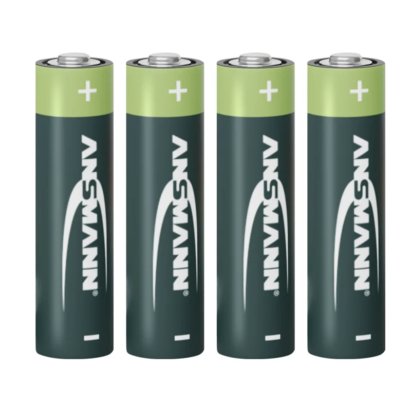 Ansmann EU standard low self-discharge 4pcs pack rechargeable 1.2V 1100mAh AAA nimh battery for sale
