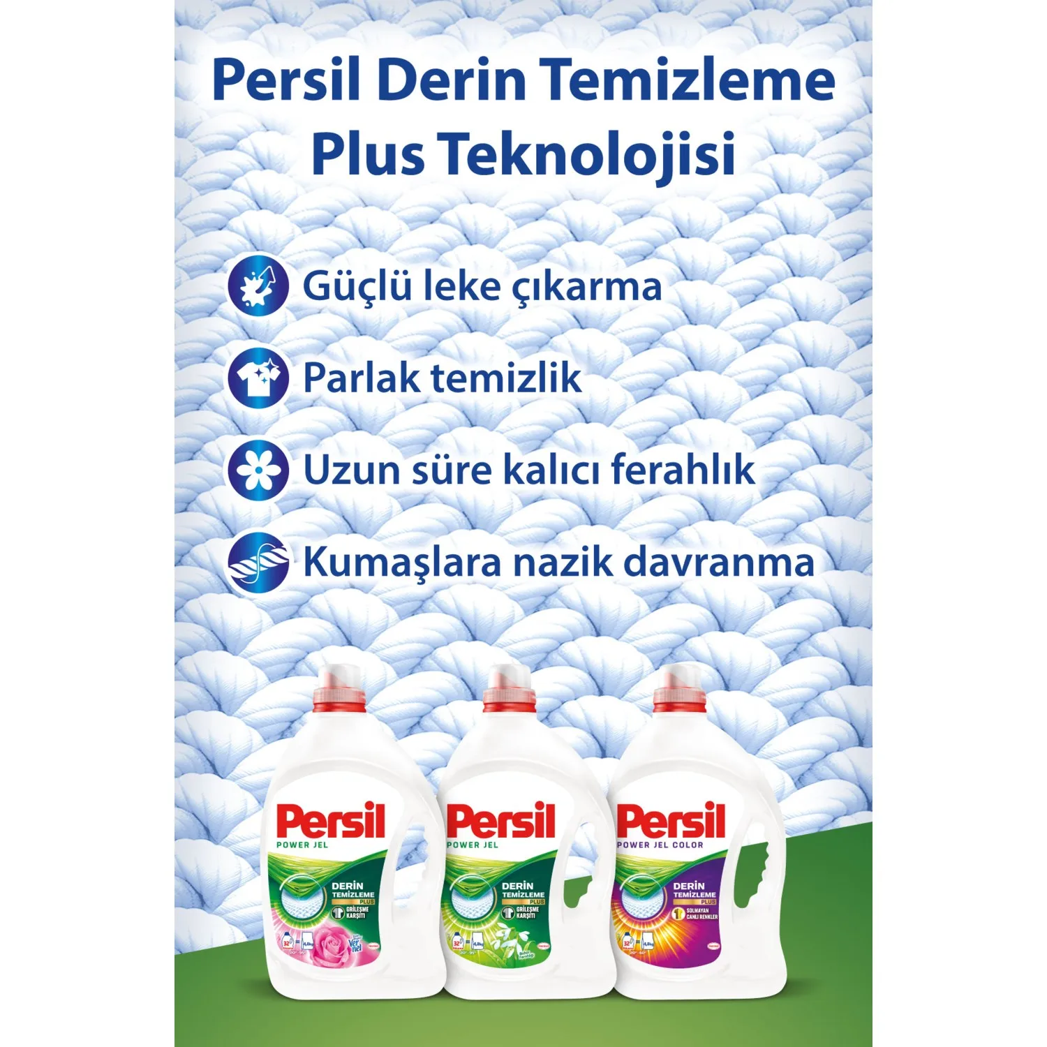 Persil Laundry Detergent Liquid  Spring Color  ALL Type and ALL Size