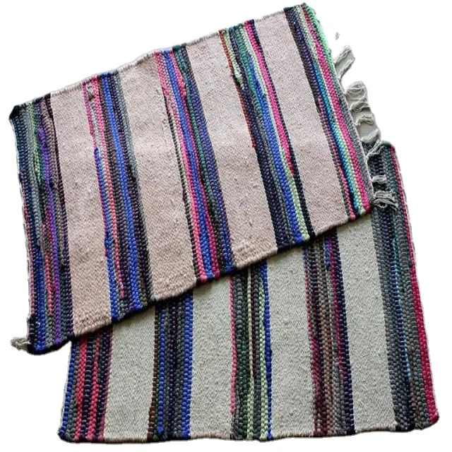 Offering Plain Chenille Throws Different Color Chindi  Rugs chindi cotton rugs at affordable price ready to ship